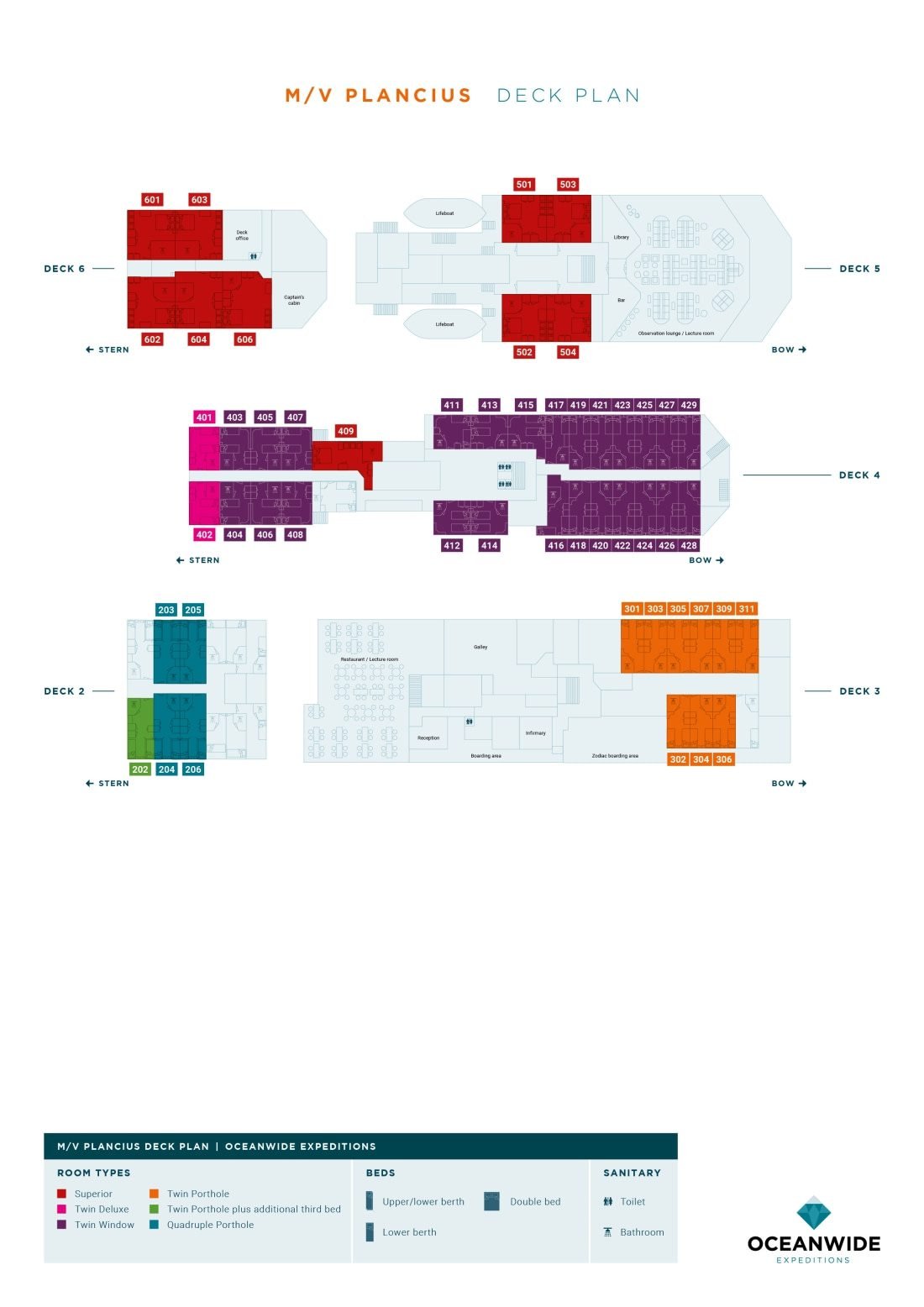 deck plan