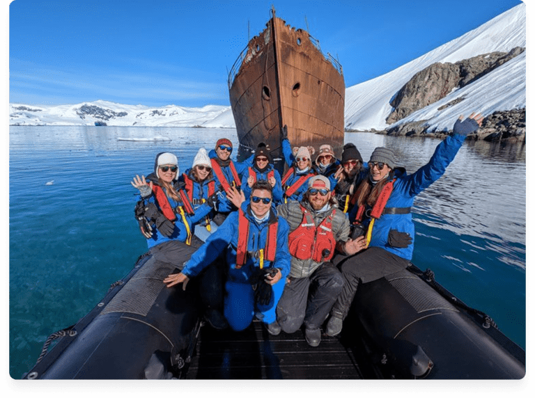 Expedition landscape, Antarctic Peninsula, sailing from Ushuaia