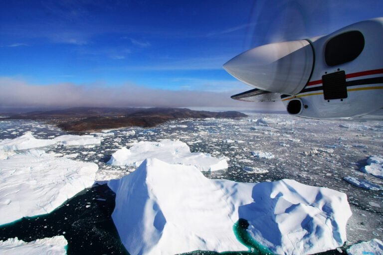 Expedition landscape, Greenland, sailing from Kangerlussuaq