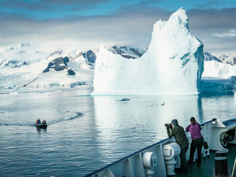 Expedition landscape, Antarctic Peninsula, sailing from Ushuaia