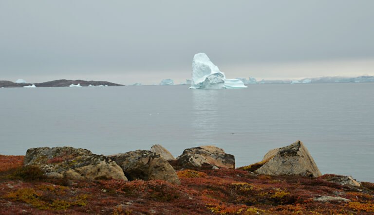Expedition landscape, East Greenland, sailing from Akureyri