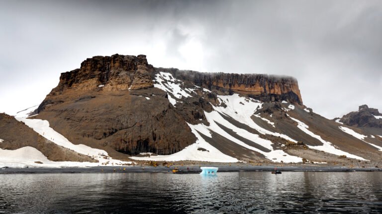 Expedition landscape, Antarctic Peninsula, sailing from Buenos Aires, Argentina