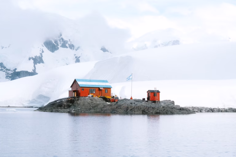 Expedition landscape, Antarctic Peninsula, sailing from Punta Arenas