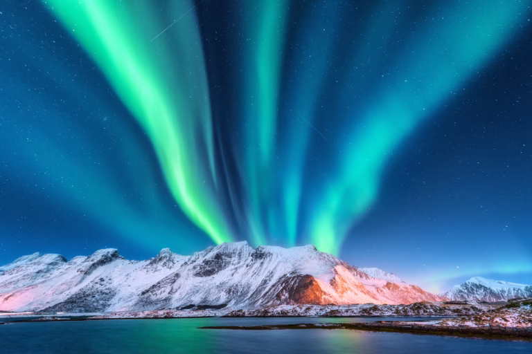 Expedition landscape, Greenland, sailing from Tromso, Norway