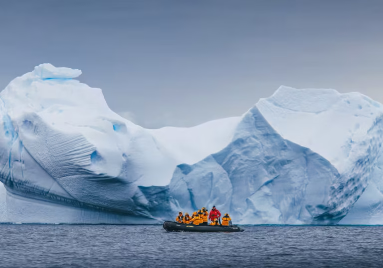 Expedition landscape, Antarctic Peninsula, sailing from Ushuaia, Argentina