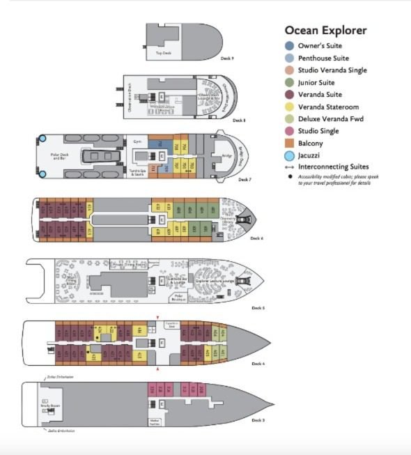 Ocean Deckplan