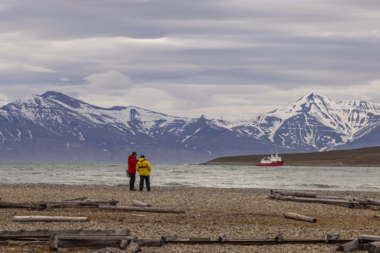 Expedition landscape, East Greenland, sailing from Oslo