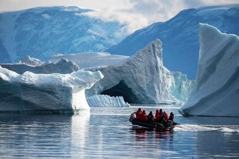Expedition landscape, Greenland, sailing from Reykjavik