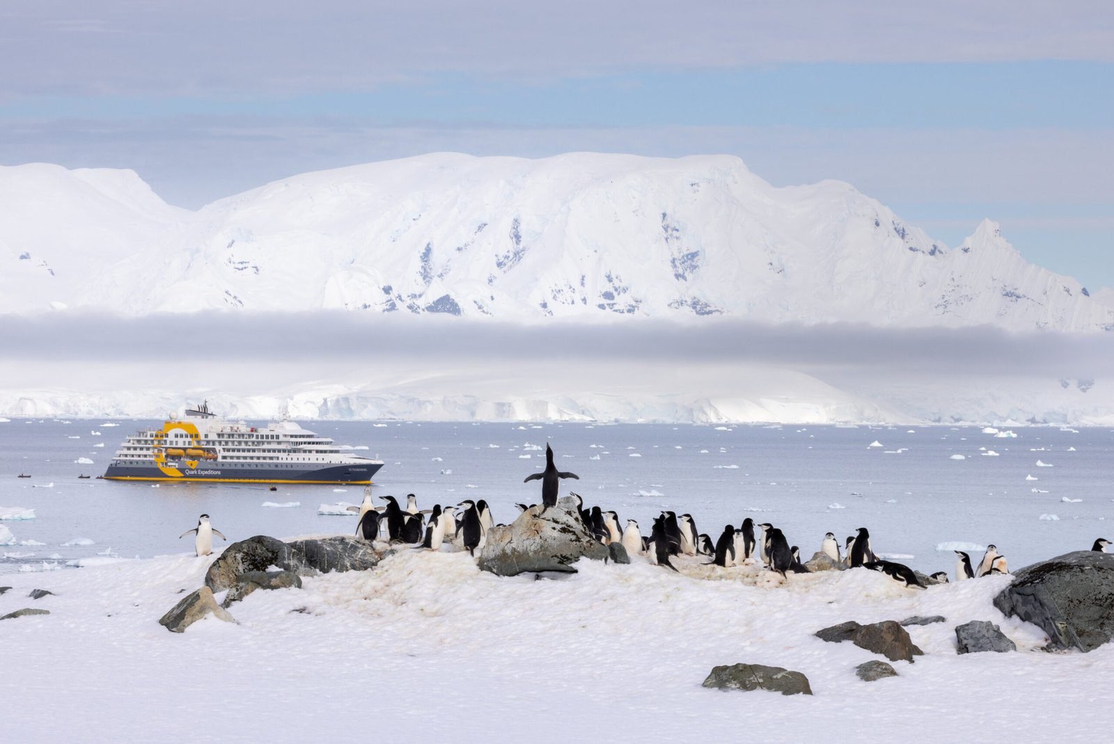 Expedition landscape, Antarctic Peninsula, sailing from Buenos Aires
